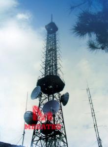 China Microwave telecommunication Towers on sale
