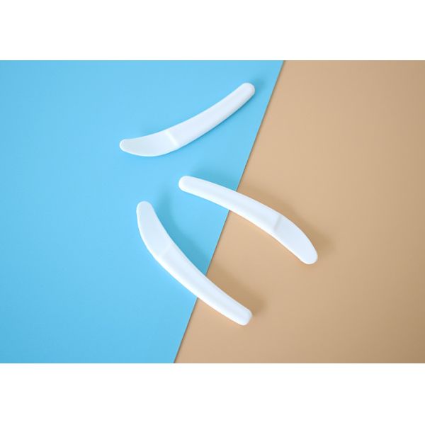 Food Grade HDPP 49.7mm Face Cream Spatula Makeup Tools