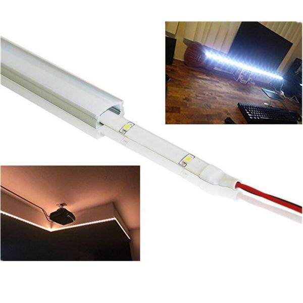 Customized Led Aluminium Stair Nosing Profile For Step Lights Cinema