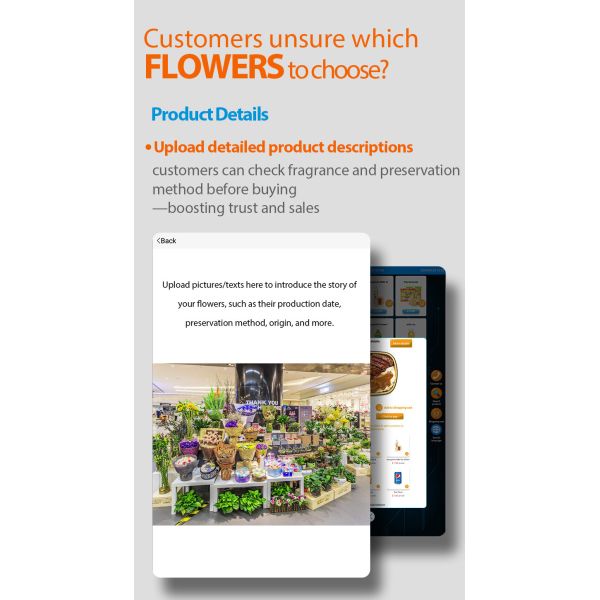 2 in 1 Locker Flower Vending Machine with 32 Inch Touch Screen and Cooling System in Shopping Mall