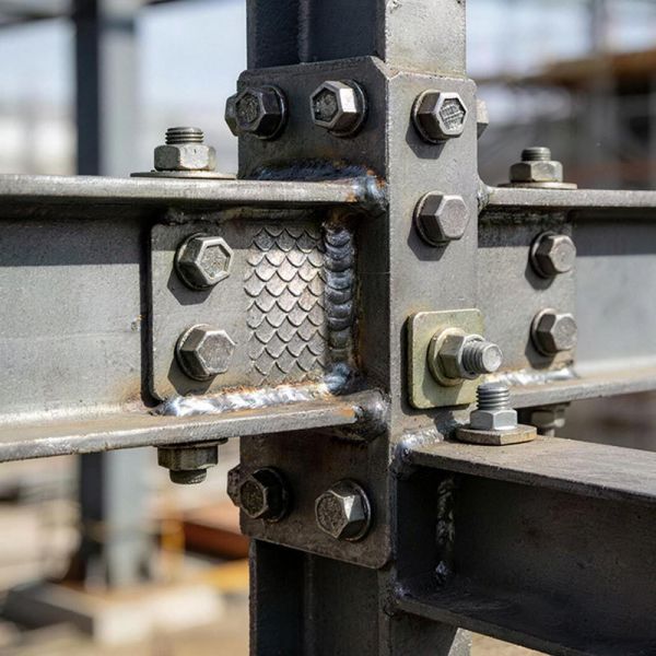 Structural Steel Building Supports For Concrete Formwork / Scaffolding