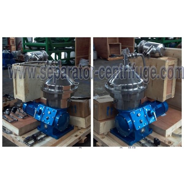 Automatic Part Discharging 2 Phase Dairy / Milk Clarifying Disc Separator - Centrifuge for Clarifying Milk
