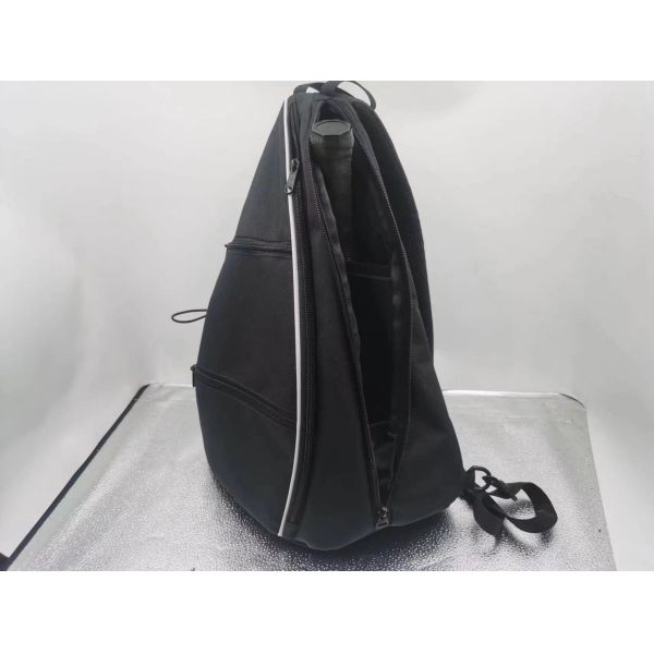 Premium Black Pickleball Racket Bag With Nylon Material 1 Year