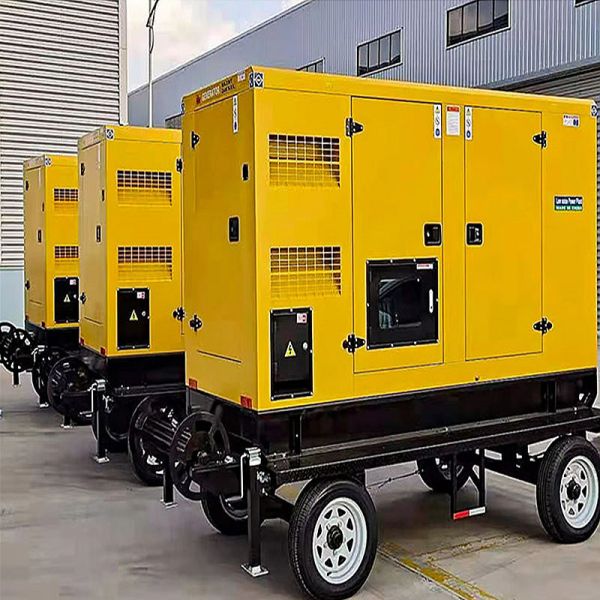 Portable Silent High Efficiency Diesel Generator for Mining Operations