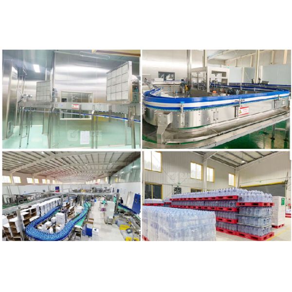 SGS 2400ml 20000bph Automatic Water Filling Machine PLC For Bottles
