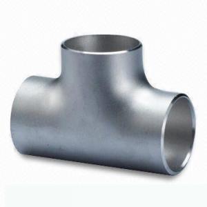 Quality Hot Forming S32304 Sch 5S Stainless Steel Tee Fittings for sale