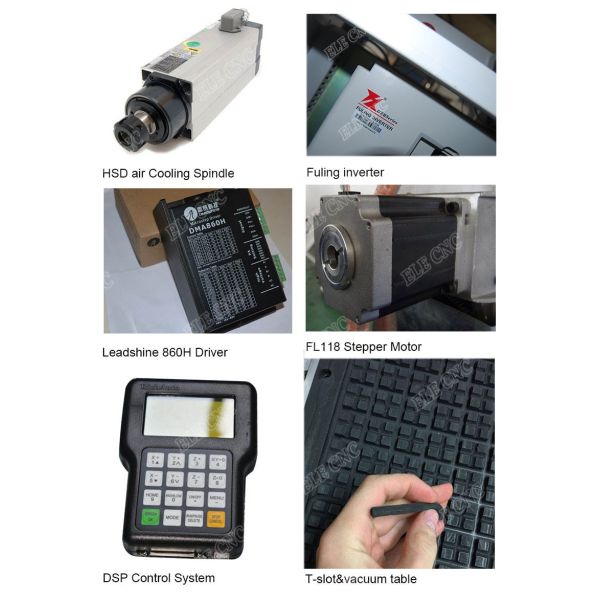 Horizontal Wood Boring Machine , Model Producing Cnc Router Engraver Machine