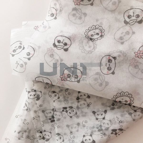 Eco Friendly Printed Spunbond Nonwoven Fabric Anti Pollution