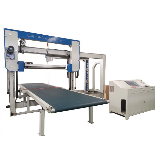 Rebound Foam 3D CNC Oscillating Contour Cutting Machine Dual Blade
