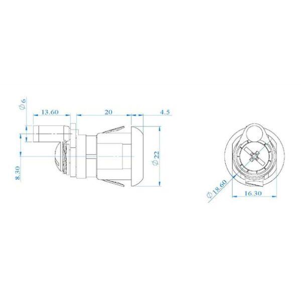 High Quality Metal Cabinet Caml Lock