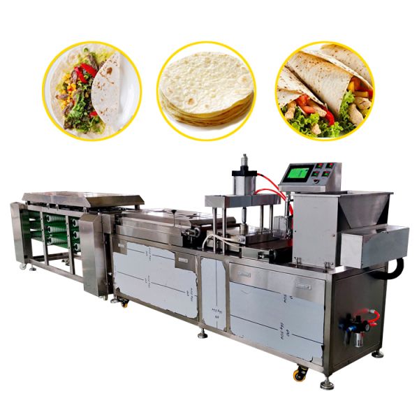 800pcs/h Stainless Steel Fully Automatic Chapati Machine
