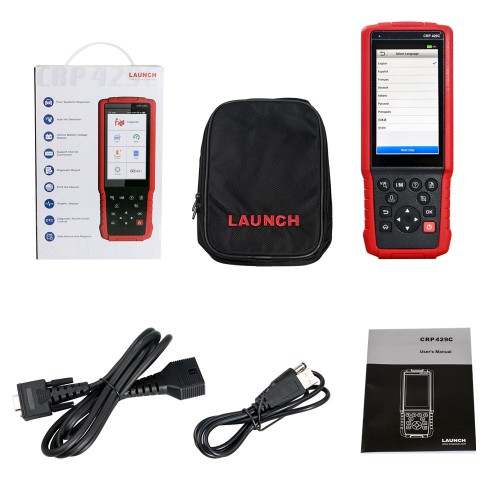 LAUNCH X431 CRP429C Auto Diagnostic Tool , OBD2 Code Scanner For Engine / ABS / SRS