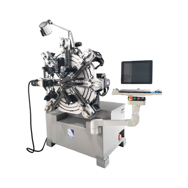HYD Automatic CNC Forming Coiling Spring Machine 1.0-4.0mm Camless Wire Making Machine with Motor Core Components