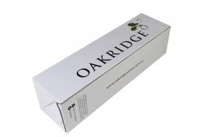 Quality White Corrugated Folding Carton Box Carton For Single Pack Wine Bottle for sale