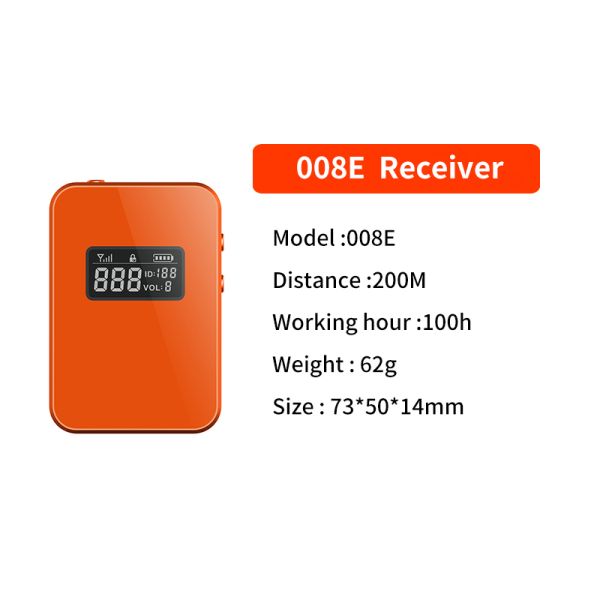 Long battery life Wireless Tour Guide System
