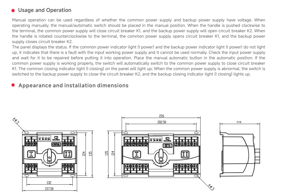 Automatic Transfer Switch