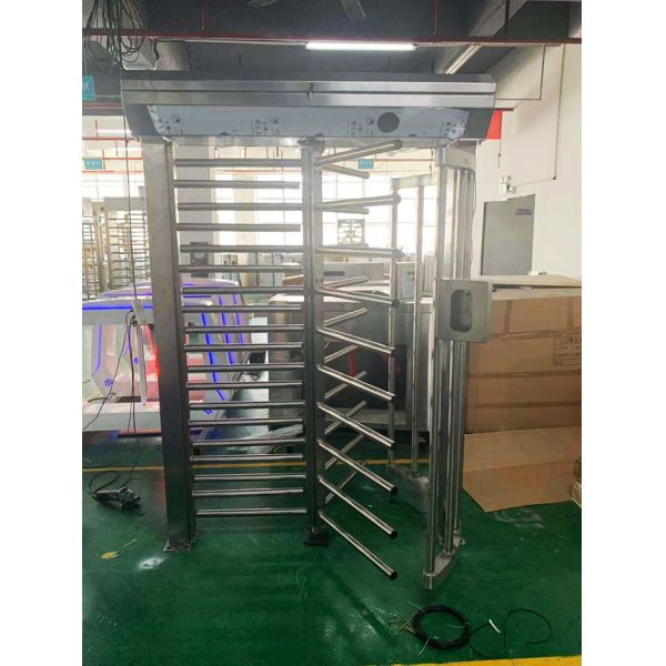 Indoor / Outdoor Full Height Turnstile Gate with Card Reader or Multi Access Control System