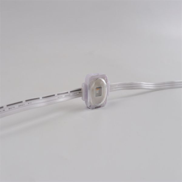 CE Certified RGB Point Light Source LED Eave String Lights for Christmas Decorations