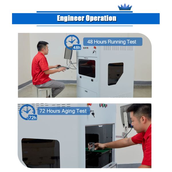 Non Touch Style 3d Laser Engraving System Transparent Material Application