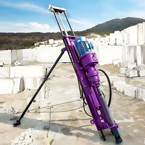 Multiple Angles Blast hole Drilling Machine Pneumatic Rock Drilling Rig Portable DTH Drilling Rig