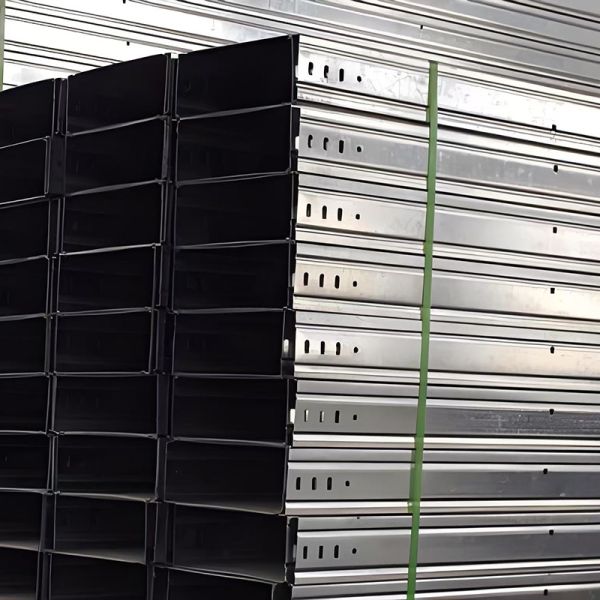 Wall Mounted Cable Tray Support For Cable Organization Rectangular Cable Tray 50mm