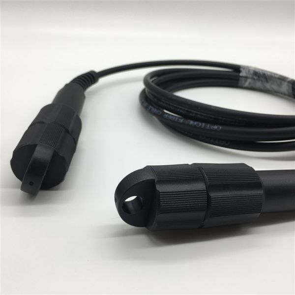 Single Mode Fiber Optic Patch Cord PDLC -LC/UPC Duplex Armored Fiber Optic Patch Cable