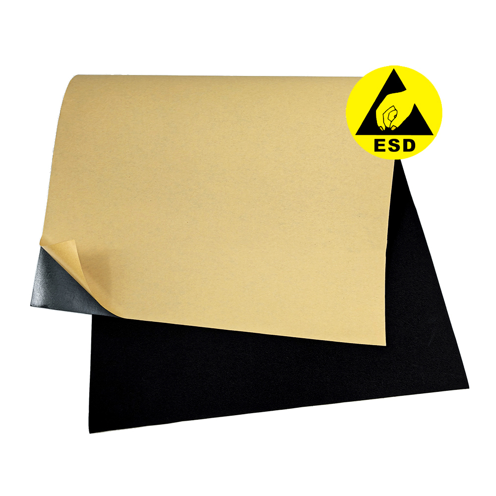Antistatic EVA Shock-absorbing Buffering Foam Sheet with Adhesive Backing