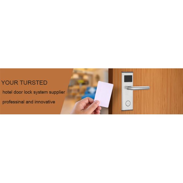 Key Card Hotel Smart Door Locks Touchless Keyless RFID Access Control