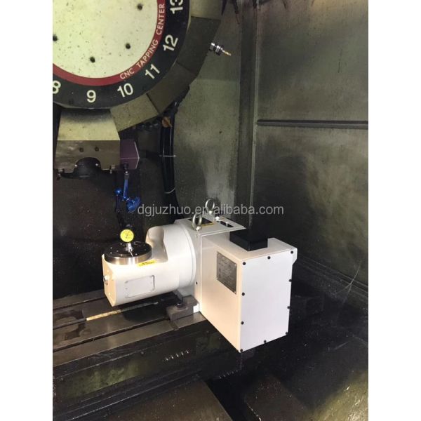 CNC 5-Axis Rotary Table WT-250 Close-up Detail