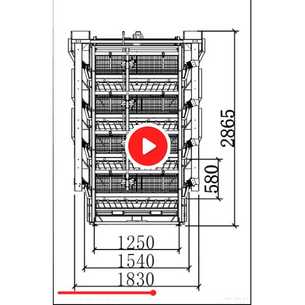 Top Quality H Frame Brooding Chicken Cage Pullet Cage With EU standard