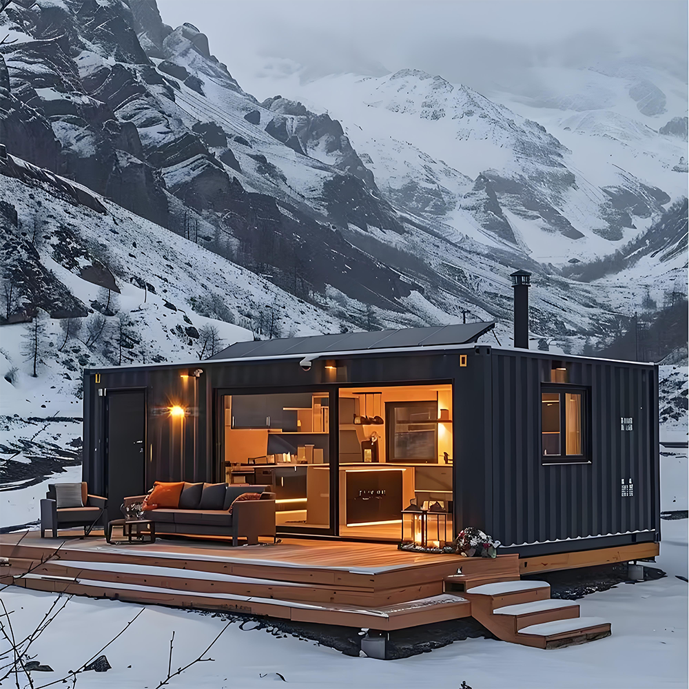 20-Foot Versatile Expandable Flat Pack Container House Convenient and Practical Made of Durable Steel Sandwich Panel Material
