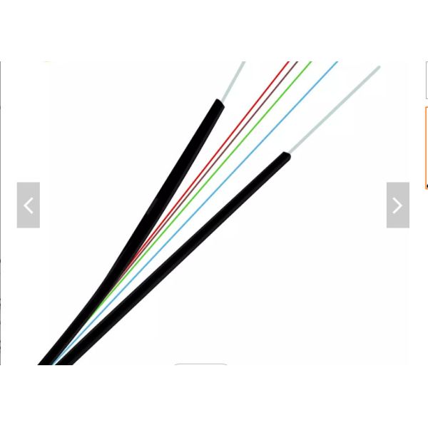 GJXH FTTH Drop Cable LSZH Jacket 1 Core 2 Core G657A FTTH Drop Fiber Cable