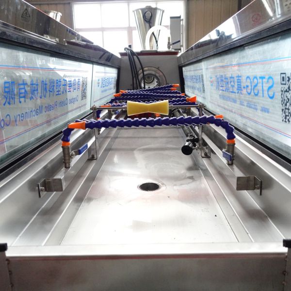 PVC Prestressed Helical Pipe Making Machine Single Screw Plastic Extrusion Production Line