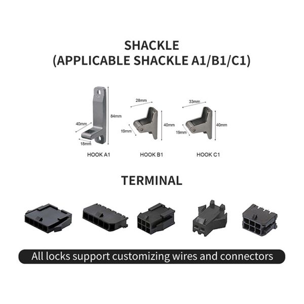 Heavy Duty Electrical Lock Remote Control Steel Locker Latch Lock
