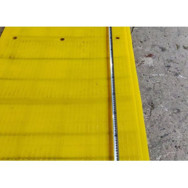 300x1200mm Polyurethane PU Modular Screen Panel High Separation Efficiency