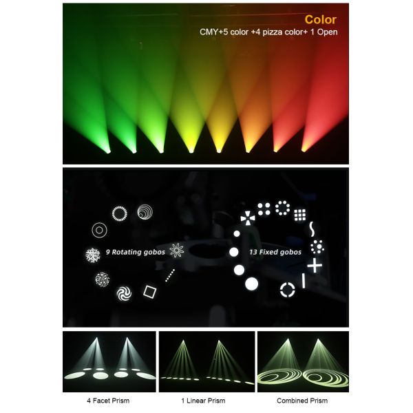 CMY Moving Head Sharpy Light