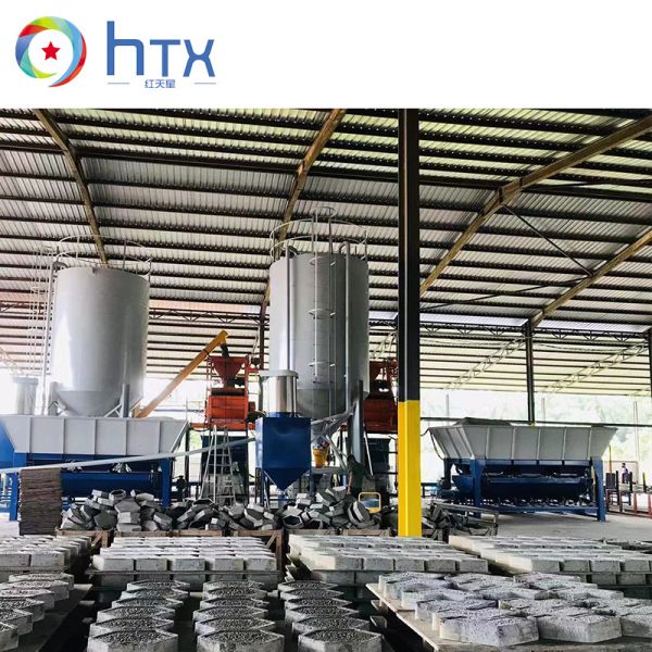 Precast Concrete Wall Panel Production Line Mixture Vibration 220V