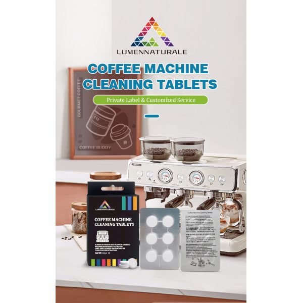 50%-80% Active Ingredient Coffee Machine Cleaning Tablets for Effective Cleaning