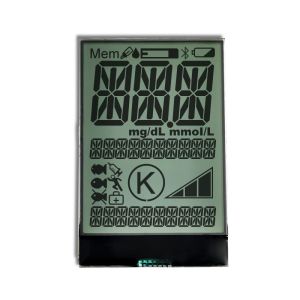 Monochrome Segment LCD Module FSTN Mode ST3931 Driver 39x60x40mm