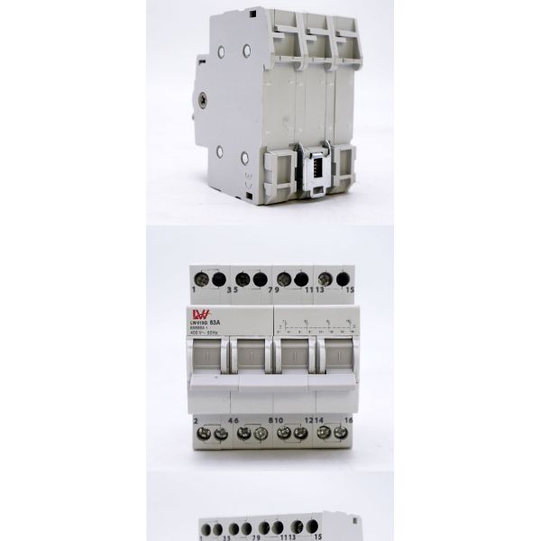 63A 1P 2P 3P 4P 230V 400V Manual Changeover Switch