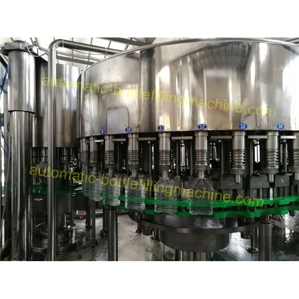Rinsing / Filling / Capping Automatic Bottle Filling Machine Beverage Filling Machine