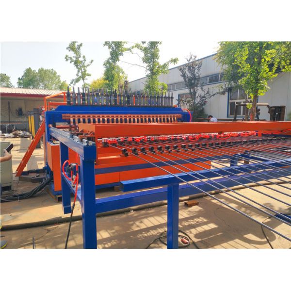Automatic Reinforcement Mesh Welding Machine With Line Wire Auto Feeding Parts