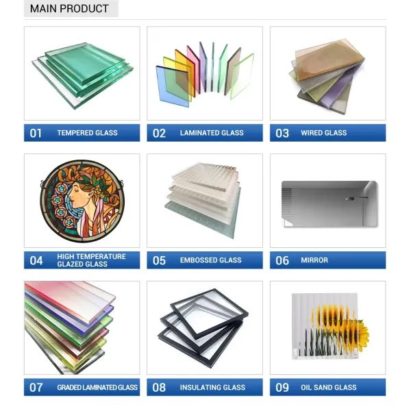 5mm Tempered Laminated Glass Panel Showcase Display System