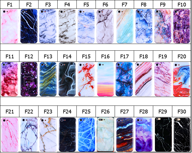 Iphone X TPU marble case, Iphone X protective TPU case, Iphone X accessories