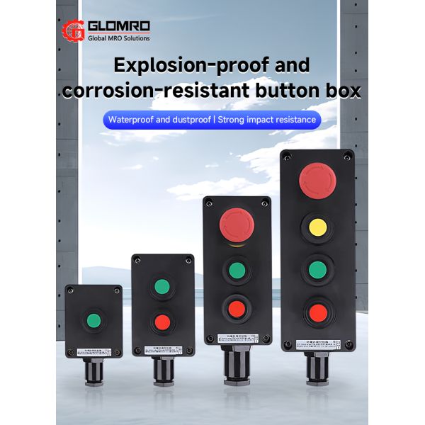 Explosion-proof and Corrosion-resistant Button Box with Emergency Stop IP65 Waterproof Control Box