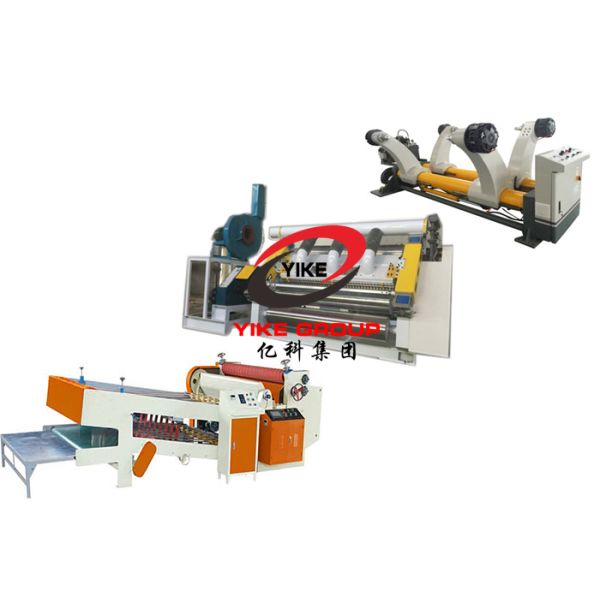 Corrugated Sheet 2 Layer Single Facer Line Semi Automatic