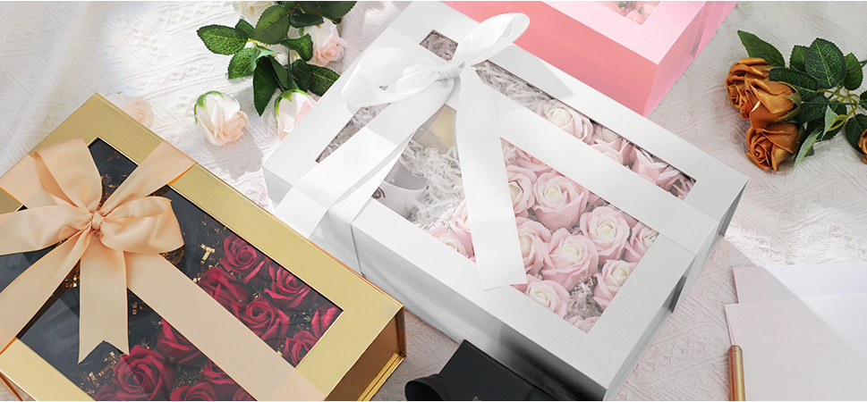 Boxes For Presents Contains Ribbons, Cards, Groomsmen Proposal Boxes, Gift Boxes With Magnetic Lids