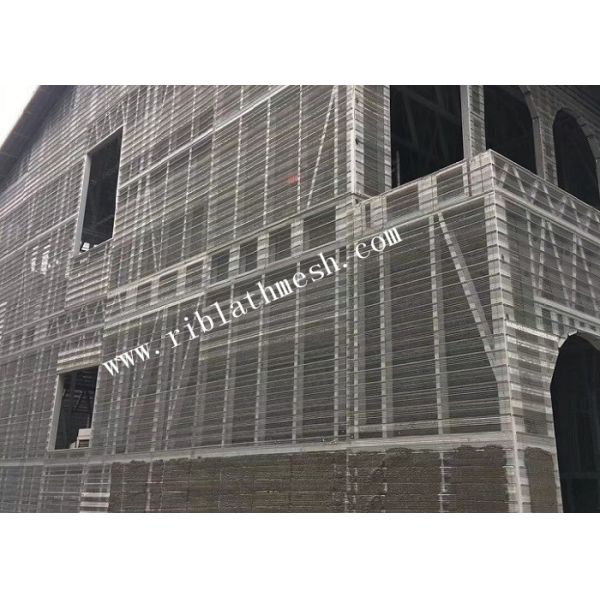 Galvanized Expanded High Rib Lath 600mm Width 7*20mm Hole