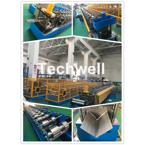 Simple Type Cold Roll Forming Equipment For Lateral Movement By Adjusted Side Handwheel