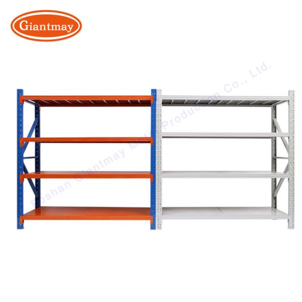 Commercial Iron Shelf System Warehouse Rack Floor Standing Display Unit